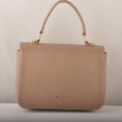 7428 Miu Miu Tote Flap Borse in pelle di vitello 7428 caffè